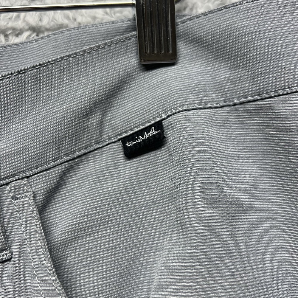 Travis Mathew Open to Close 2.0 Pants Mens 34x29 Heather Gray Performance Golf - Picture 6 of 14
